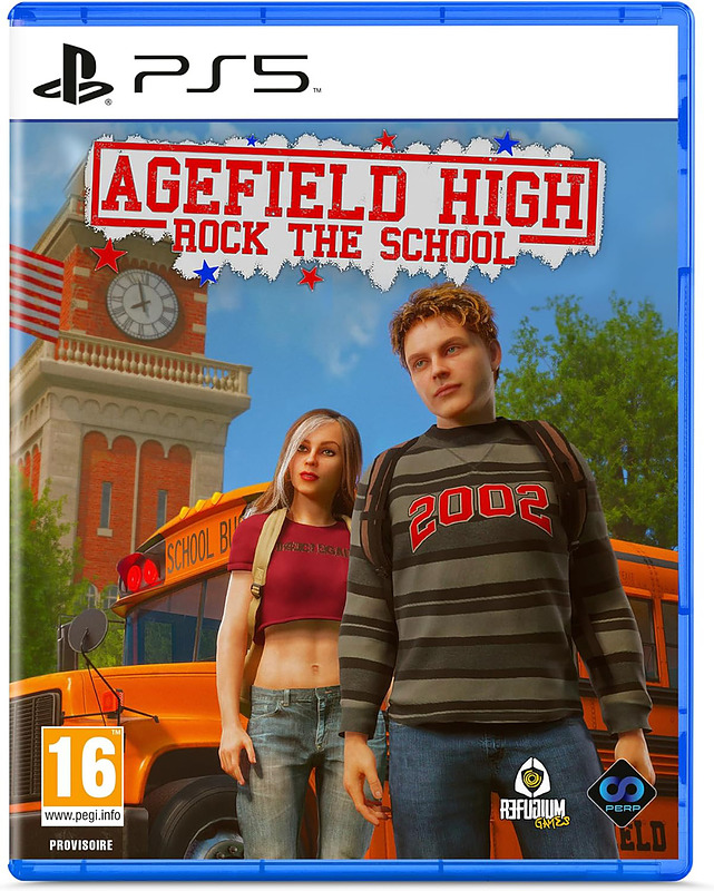Agefield High: Rock the School (EPGI) Cover