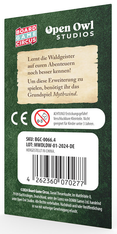 Mythwind: Das Leben der Waldgeister Rueckseite