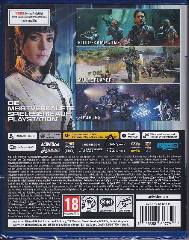 Call of Duty Black Ops 7 (AT-PEGI) Rueckseite