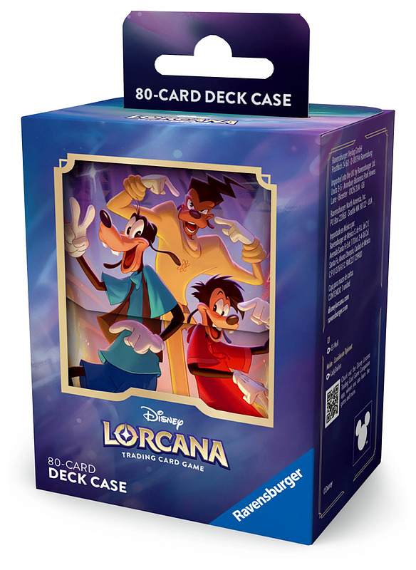 Lorcana Kapitel 9 Deck Box Goofy & Max Cover