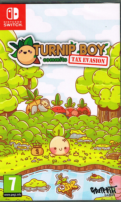Turnip Boy Commits Tax Evasion (PEGI) Cover
