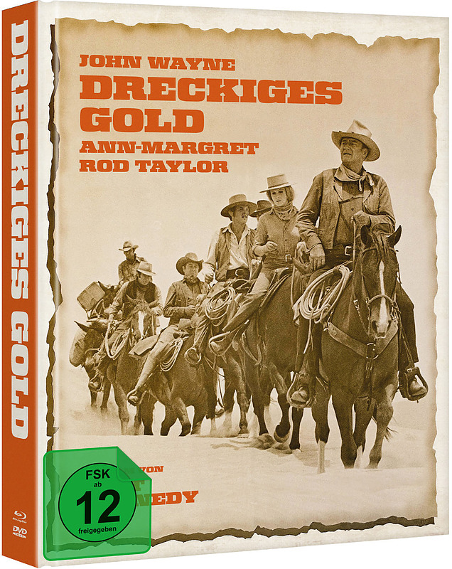 Dreckiges Gold (Mediabook, Blu-ray + DvD) Cover