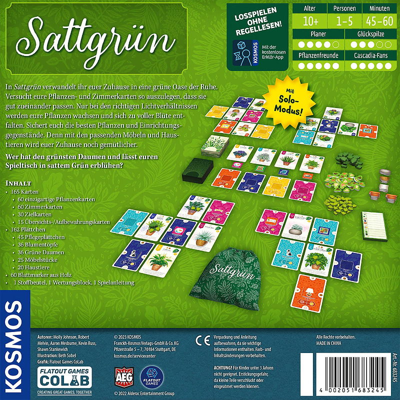 Sattgrün Rueckseite
