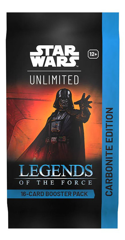 SWU Legends of the Force Carbonite-Booster Cover SWU Legends of the Force Carbonite-Booster Cover