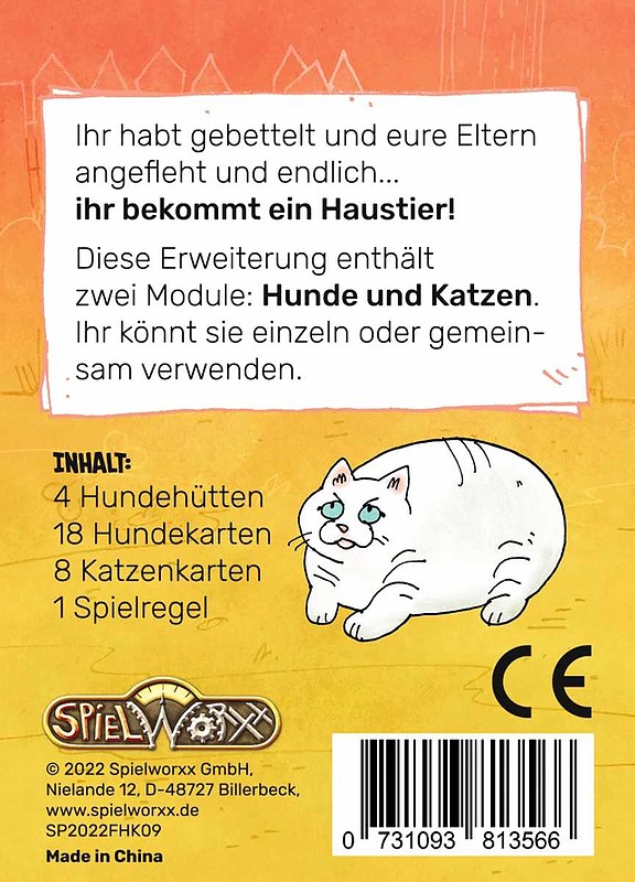 Fort: Hunde und Katzen Rueckseite