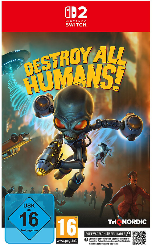 Destroy All Humans! Cover