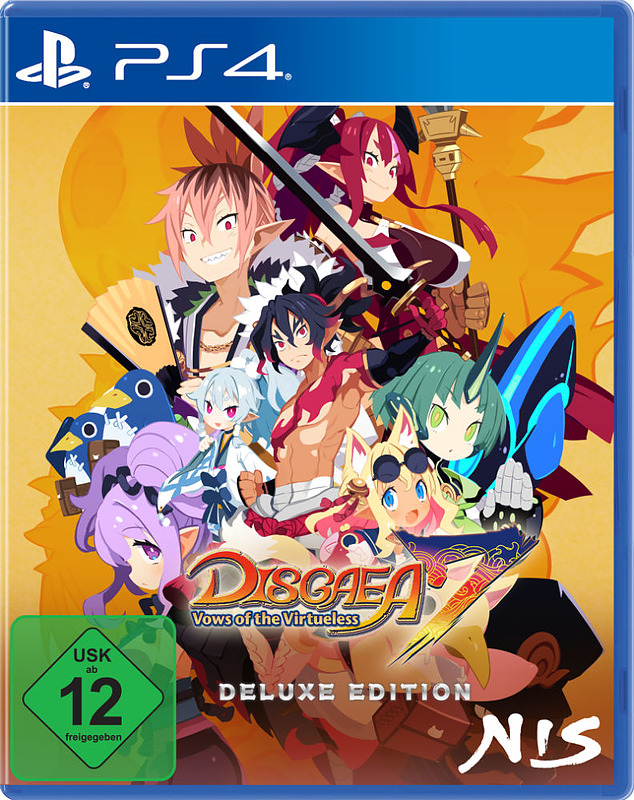 Disgaea 7: Vows of the Virtueless Deluxe Edition Cover