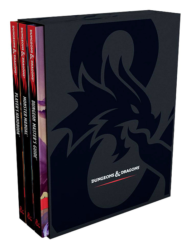 D&D Core Rulebooks Gift Set Cover