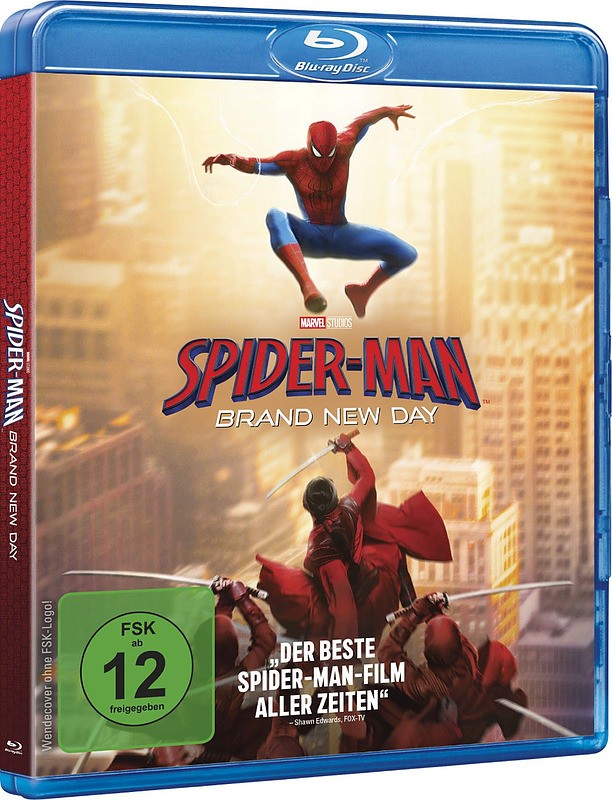 Spider-Man: Brand New Day (Blu-ray) Cover