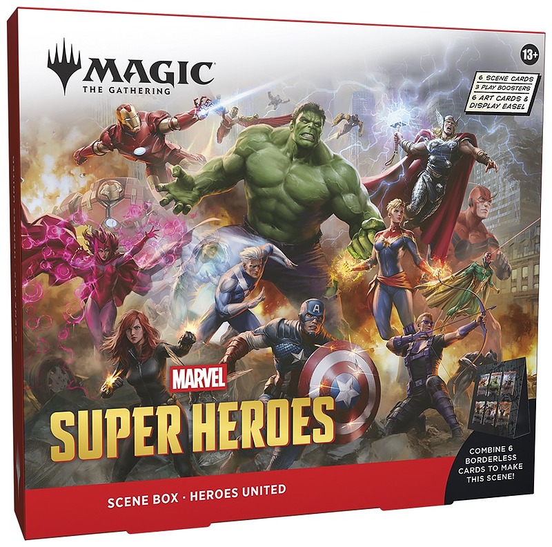 MTG - Marvel Super Heroes Scene Box Heroes (EV) Cover