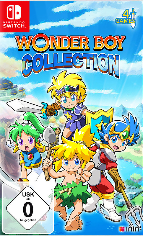 Wonder Boy Collection Cover