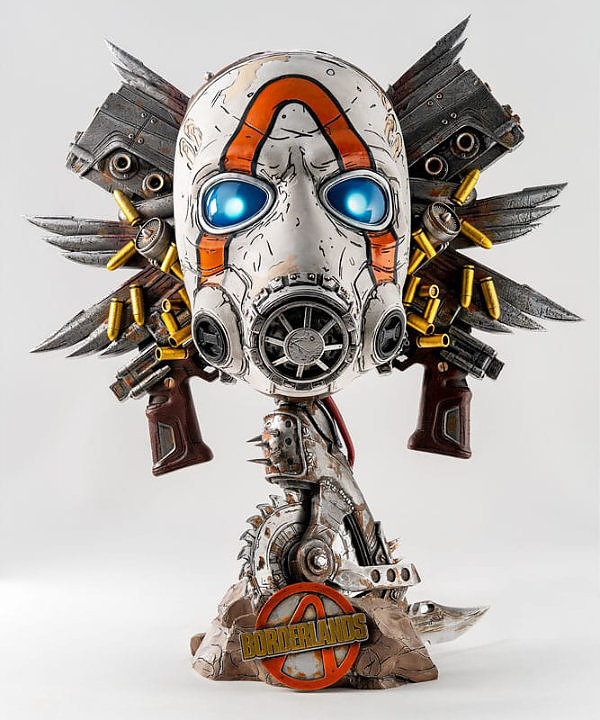 Borderlands Replik 1/1 Scale Art Mask Psycho Bandit Cover