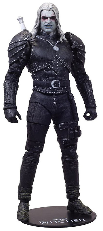 The Witcher Netflix Actionfigur Geralt Mode Cover