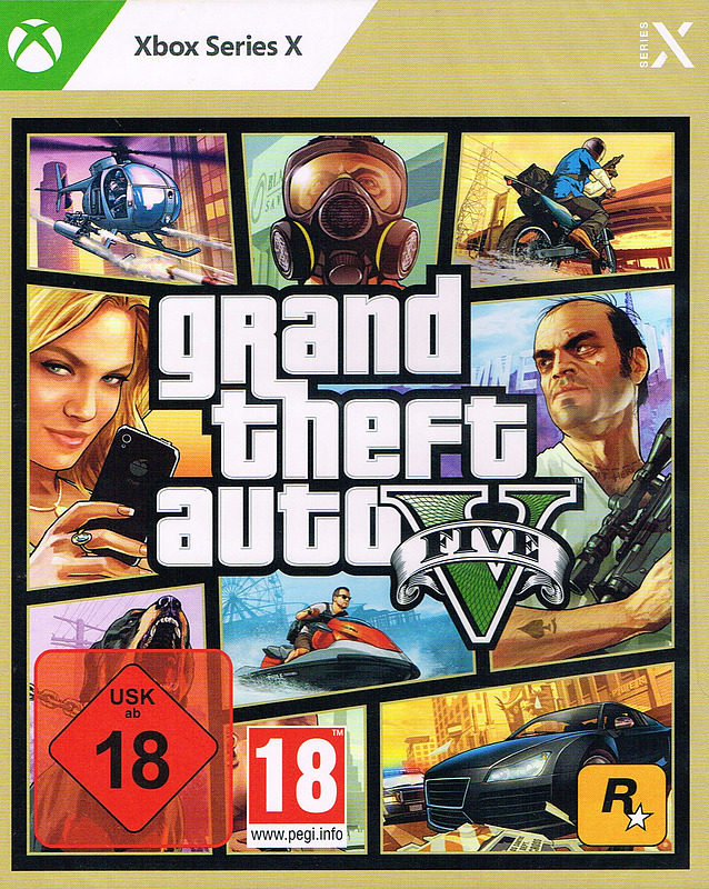 Grand Theft Auto V Cover