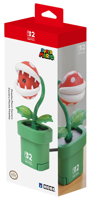 Nintendo Switch 2 Piranha-Pflanzen Kamera Cover