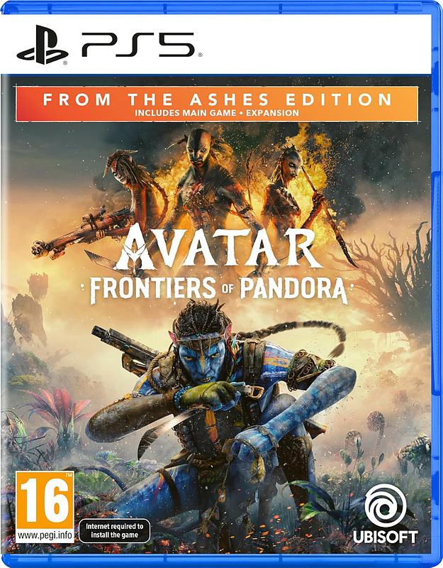 Avatar: Frontiers of Pandora From the Ashes Ed. Cover