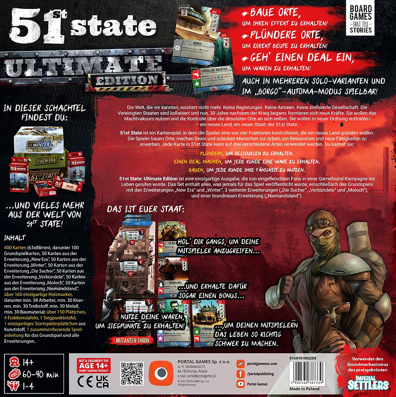 51st State Ultimate Edition Rueckseite