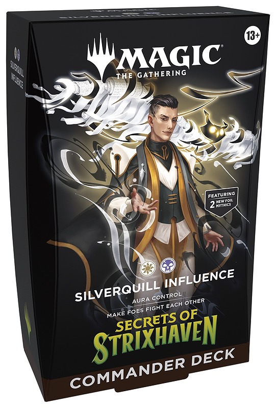 MTG - Secrets of Strixhaven Com. Silverquill EV Cover