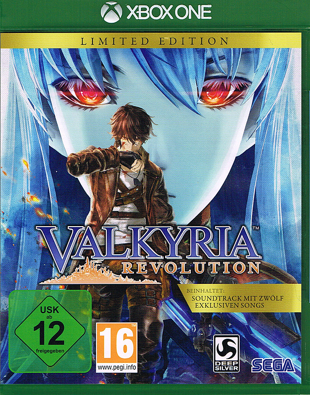 Valkyria Revolution Limited Edition Cover