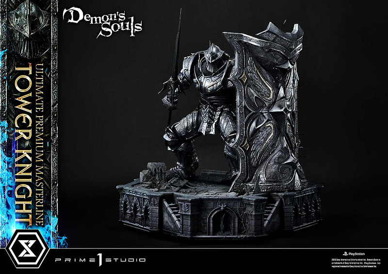Demon's Souls Statue Tower Knight Cover