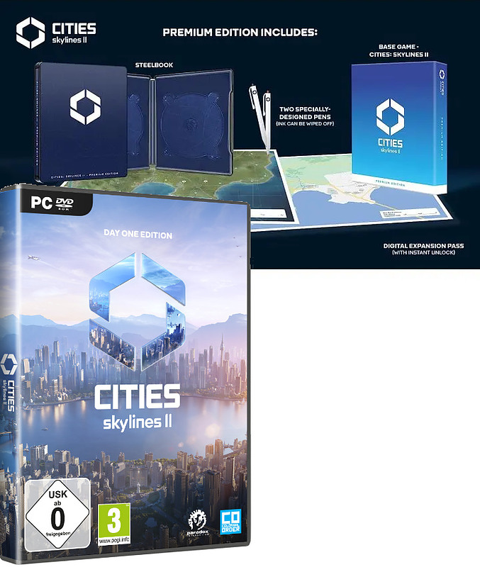 Cities Skylines II Premium Edition Cover