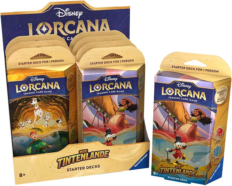 Lorcana 3 Starter Deck Display gemischt DE Cover