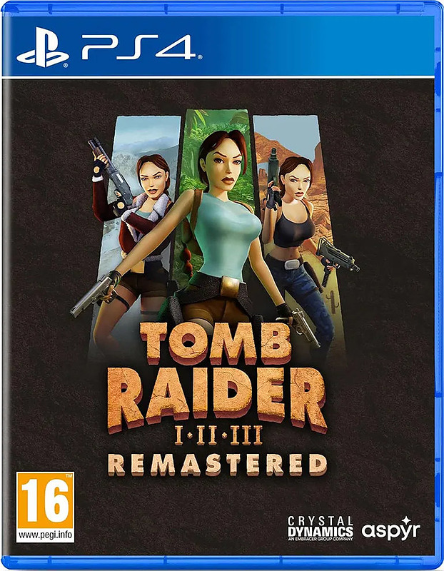 Tomb Raider 1-3 Remastered Collection Standard Ed. Cover