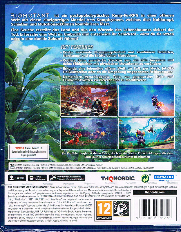 Biomutant Rueckseite