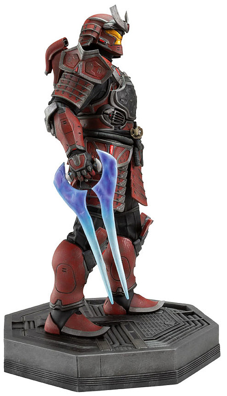 Halo Infinite PVC Statue Spartan Yoroi Rueckseite