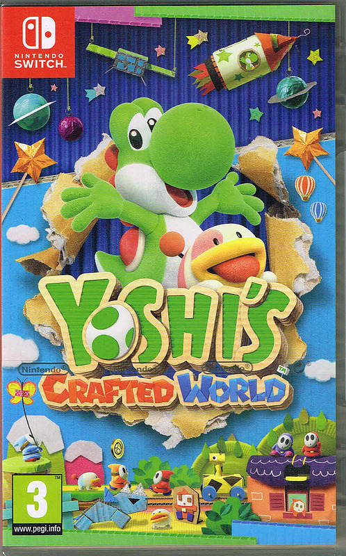 Yoshi's Crafted World (AT-PEGI) Cover