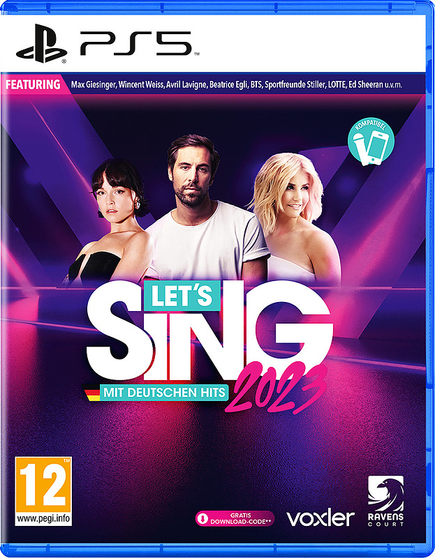 Let's Sing 2023 German Version (AT-PEGI) Cover