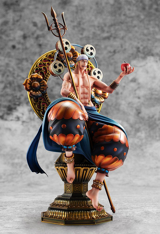 One Piece PVC Statue The only God of Skypiea Enel Rueckseite