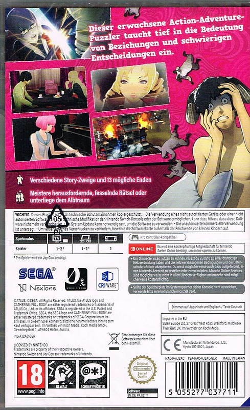 Catherine: Full Body Rueckseite