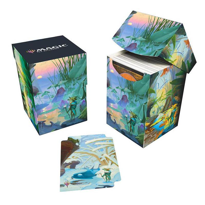 UP Bloomburrow Deck Box Blue Cover