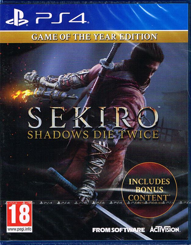 Sekiro: Shadows Die Twice GOTY Edition (PEGI) Cover