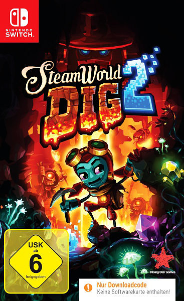 Steamworld Dig 2 Cover