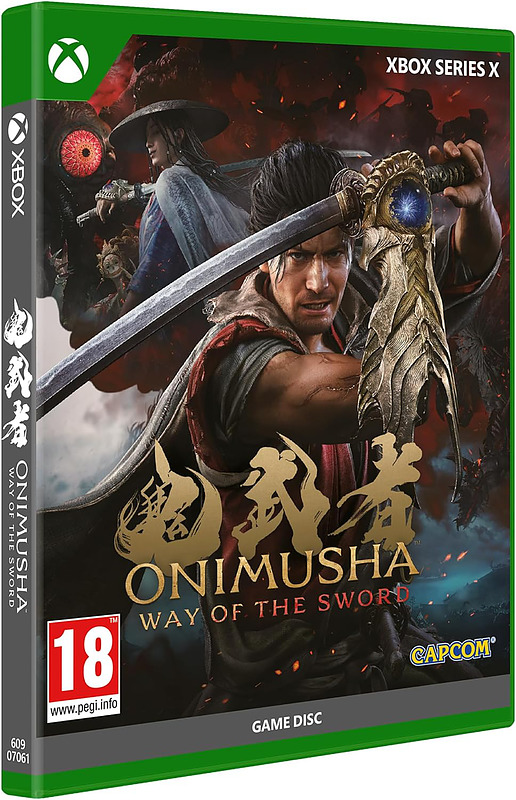 Onimusha: Way of the Sword (PEGI) Cover