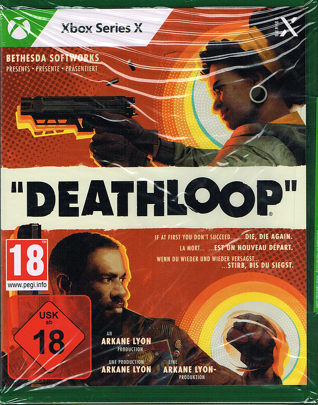 DEATHLOOP Limited Metal Plate Edition Cover