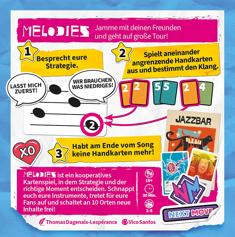 Melodies Rueckseite