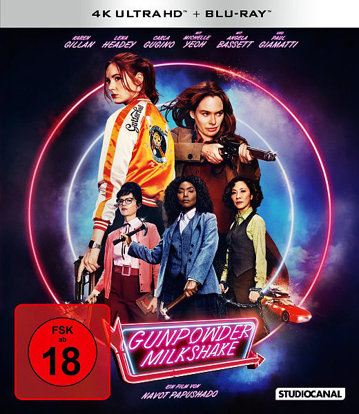 Gunpowder Milkshake (4K Ultra HD Blu-ray) Cover