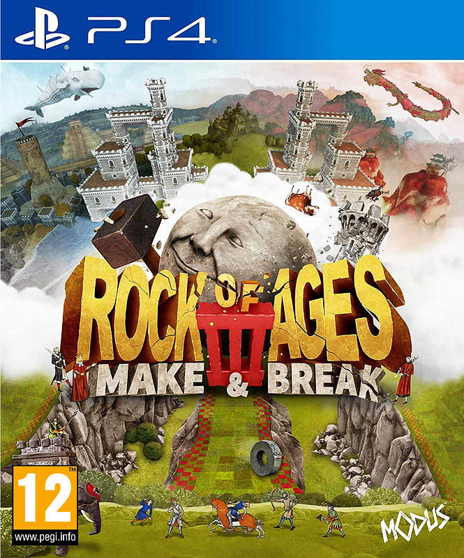 Rock of Ages 3: Make & Break (PEGI) Cover