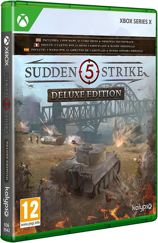 Sudden Strike 5 Deluxe Edition (PEGI) Cover