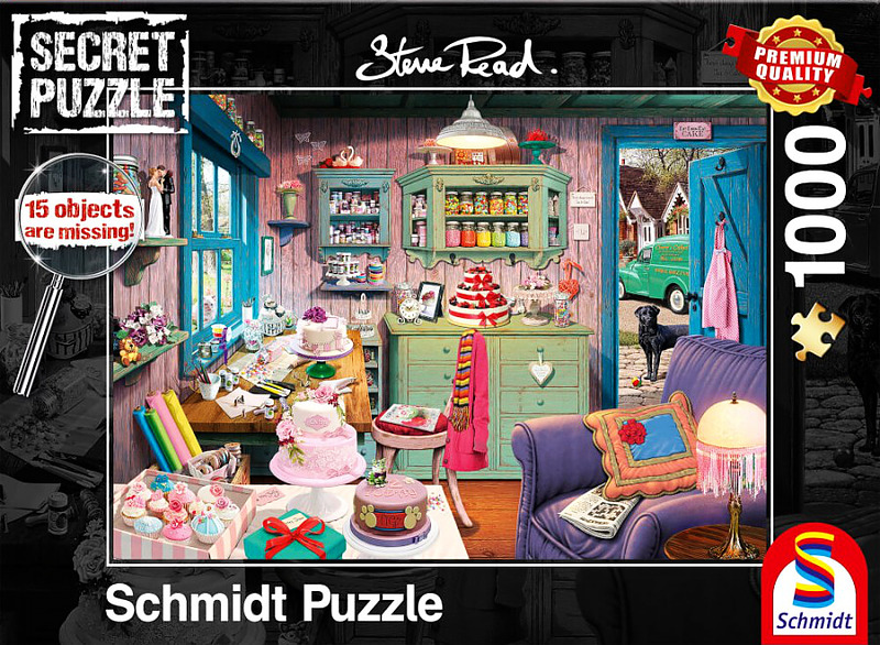 Secret Puzzle Großmutters Stube Cover