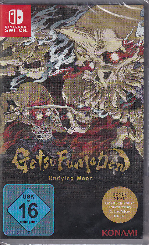 GetsuFumaDen: Undying Moon Cover