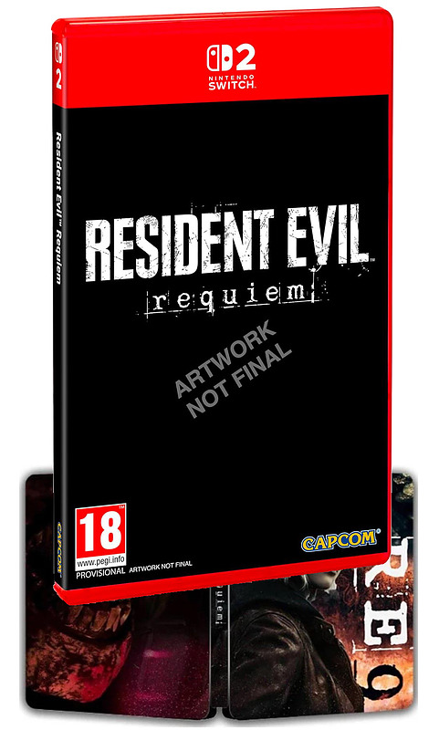 Resident Evil Requiem Steelbook Edition (PEGI) Cover