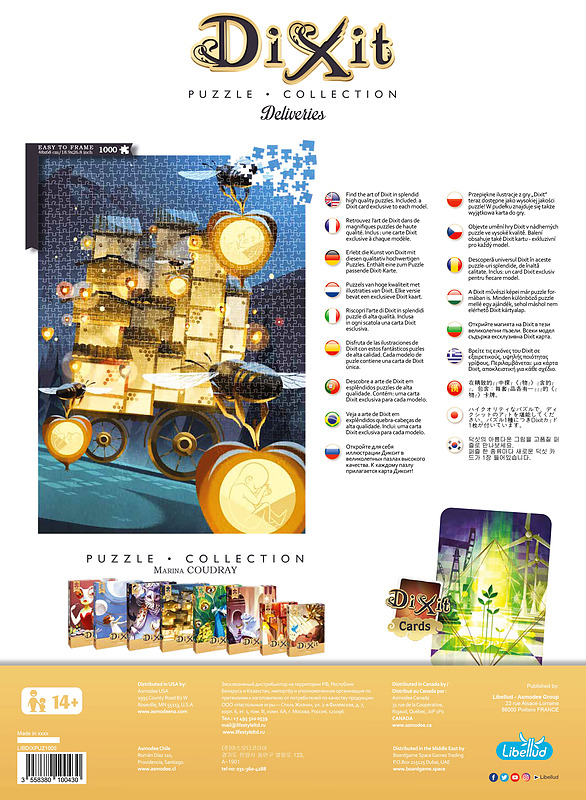Dixit Puzzle-Collection: Deliveries Rueckseite