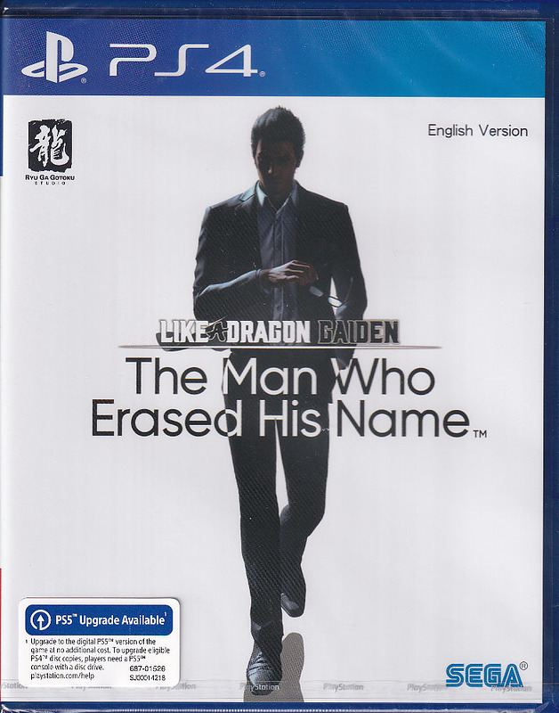 Like a Dragon Gaiden: The Man Who Erased His Name Cover