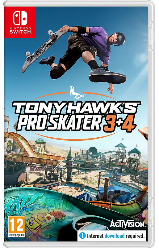 Tony Hawk's Pro Skater 3+4 Cover