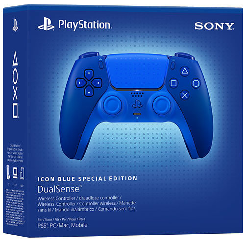 Controller DualSense 5 V3 Icon Blue Cover