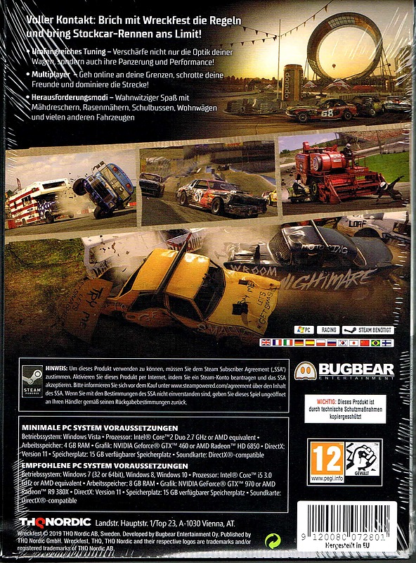 Wreckfest Rueckseite
